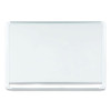 Gold Ultra Magnetic Dry Erase Boards, 36" x 24", White Surface, White/Natural Aluminum Frame