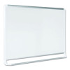 Gold Ultra Magnetic Dry Erase Boards, 36" x 24", White Surface, White/Natural Aluminum Frame