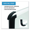 Gold Ultra Magnetic Dry Erase Boards, 72" x 48", White Surface, Black/Satin Aluminum Frame