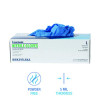 395 Series Disposable General-Purpose Nitrile Gloves, Powder-Free, Large, 5 Mil Thick, 9.5" Long, Blue, 100/Box, 10 Boxes/Ct