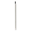 Wrapped Jumbo Straws, 10.25", Polypropylene, Black, 500/Pack, 4 Packs/Carton