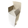 Wrapped Jumbo Straws, 10.25", Polypropylene, Clear, 500/Pack, 4 Packs/Carton