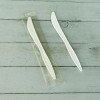 Mediumweight Wrapped Polypropylene Cutlery, Knife, 5.86", Plastic, White, 1,000/Carton