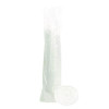 Pet Cold Cup Straw-Slot Lids, Fits 9 Oz To 10 Oz Cold Cups, Plastic, Clear, 100/Pack