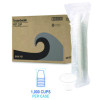 Clear Plastic Pet Cups, Squat, 9 Oz, 1,000/Carton
