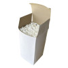Wrapped Jumbo Paper Straws, 7.75", Paper, White, 320/Pack, 4 Packs/Carton