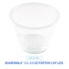 Souffle/Portion Cups, 5.5 Oz, Plastic, Translucent, 2,500/Carton