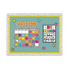 Calendar Bulletin Board Sets, 129-Piece Set, Kind Vibes, 23" x 17", Multicolor