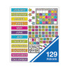 Calendar Bulletin Board Sets, 129-Piece Set, Kind Vibes, 23" x 17", Multicolor