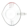 Commercial Measuring Cup, 1 Qt, Plastic, Clear