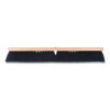 Flo-Pac Fine Floor Sweeps, 3" Black Tampico Bristles, 24" Brush, 12/Carton