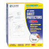 Polypropylene Sheet Protector Value Pack, Light-Duty, Side: 3-Hole Punched, Top Load 8.5 x 11 Insert, Reduced Glare, 200/Box
