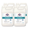 Spore Defense Cleaner Disinfectant, Closed System, Unscented, 1 Gal Refill Bottle, 4/Carton