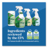 Clorox Pro Ecoclean Disinfecting Cleaner, Unscented, 32 Oz Spray Bottle, 9/Carton