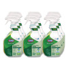 Clorox Pro Ecoclean Disinfecting Cleaner, Unscented, 32 Oz Spray Bottle, 9/Carton