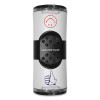 Dual Message Pre-Inked Round Stamp, Smiley Face/Thumbs-Up, 0.63" Dia, Red/Blue