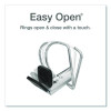 Premier Easy Open Clearvue Locking Slant-D Ring Binder, 3 Rings, 1" Capacity, 11 X 8.5, Black