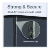 Premier Easy Open Clearvue Locking Slant-D Ring Binder, 3 Rings, 1" Capacity, 11 X 8.5, Black