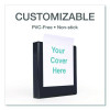 Premier Easy Open Clearvue Locking Slant-D Ring Binder, 3 Rings, 1" Capacity, 11 X 8.5, Black