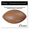 Coated Foam Sport Ball, Football, Playground Size, Brown