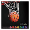 Rubber Sports Ball, Basketball, No. 7 Size, Orange
