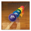Rhino Skin Dodge Ball Set, 6" Diameter, Assorted Colors, 6/Set