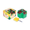 Ultimate Crayon Collection With Caddy And Sharpener, Regular Size, 0.31" x 3.63", 152 Assorted Colors, 152/Pack
