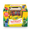 Ultimate Crayon Collection With Caddy And Sharpener, Regular Size, 0.31" x 3.63", 152 Assorted Colors, 152/Pack