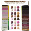 Colors Of The World Crayons, Regular Size, 0.31" x 3.63", 24 Assorted Colors, 24/Pack