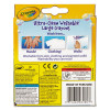 Ultra-Clean Washable Crayons, Large Size, 0.44" x 4", 8 Assorted Colors, 8/Pack