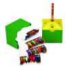 Classpack Crayons With 13 Caddies And Crayon Sharpener, Regular Size, 0.31" x 3.63", 64 Assorted Colors, 832/Box