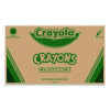 Classpack Crayons With 13 Caddies And Crayon Sharpener, Regular Size, 0.31" x 3.63", 64 Assorted Colors, 832/Box