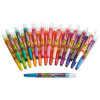 Twistables Mini Crayons, Miniature Size, 0.44" x 4", 24 Assorted Colors, 24/Pack