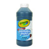 Washable Paint, Black, 16 Oz Bottle