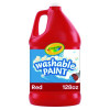 Washable Paint, Red, 1 Gal Bottle