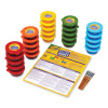 Spill Proof Washable Paints, 5 Colors, 1.4 Oz Cups, 5 Sets/Carton