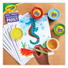 Spill Proof Washable Paints, 5 Colors, 1.4 Oz Cups, 5 Sets/Carton