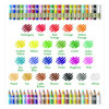 Erasable Color Pencil Set, 3.3 Mm, 2B, Assorted Lead And Barrel Colors, 24/Pack