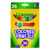 Short-Length Colored Pencil Set, 3.3 Mm, 2B, Assorted Lead And Barrel Colors, 36/Pack