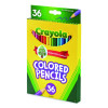 Short-Length Colored Pencil Set, 3.3 Mm, 2B, Assorted Lead And Barrel Colors, 36/Pack