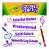 Short-Length Colored Pencil Set, 3.3 Mm, 2B, Assorted Lead And Barrel Colors, 36/Pack