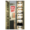 Duraframe Sign Holder, 5.5 x 8.5, Silver, 2/Pack