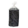 Presentabowls Pro Black Square Bowls, 24 Oz, 8.5 x 8.5 x 1.8, Plastic, 63/Bag, 4 Bags/Carton