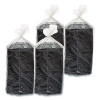 Presentabowls Pro Black Square Bowls, 24 Oz, 8.5 x 8.5 x 1.8, Plastic, 63/Bag, 4 Bags/Carton