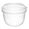 Presentabowls Bowl/Lid Combo-Paks, 64 Oz, Clear, Plastic, 126/Carton
