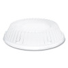 Dome Covers, Fit 6" Disposable Plates And 10 Oz To 12 Oz Disposable Bowls, Clear, Plastic, 1,000/Carton