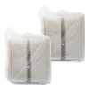 Staylock Clear Hinged Lid Containers, 6.8 x 9.4 x 2.6, Clear, Plastic, 125/Pack, 2 Packs/Carton