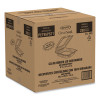Clearseal Hinged-Lid Plastic Containers, 9.3 x 8.83 x 3, Clear, 200/Carton