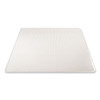 Execumat Intensive All Day Use Chair Mat For Extra-High/Plush Pile Carpet, Rectangular, Beveled Edges, 46" x 60", Clear