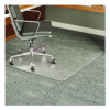 Execumat Intensive All Day Use Chair Mat For Extra-High/Plush Pile Carpet, Rectangular, Beveled Edges, 46" x 60", Clear